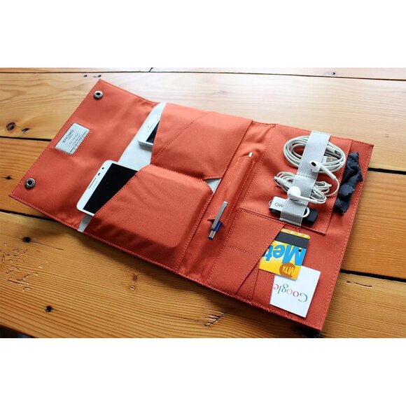 NWT Knomo London Tablet Ipad Tech Organizer Cover Case Sleeve MSRP $50 NEW - Picture 4 of 5